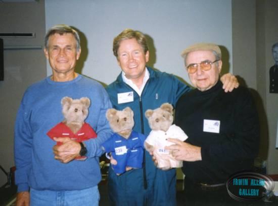 Del, Allan and Terry with their Alter Egos