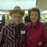 Julie Adams with Dr. Fred