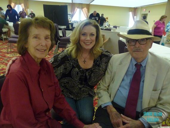 Julie Adams and Nancy Stafford with Andrew
