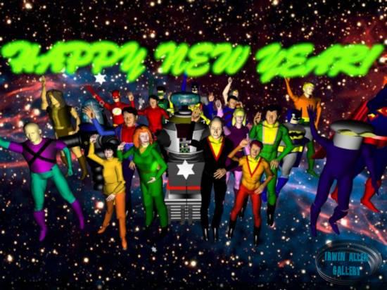 Lost in Space Happy New Year