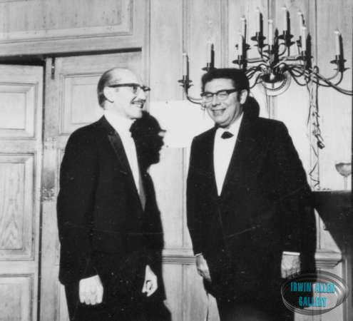 Groucho Marx and Irwin Allen