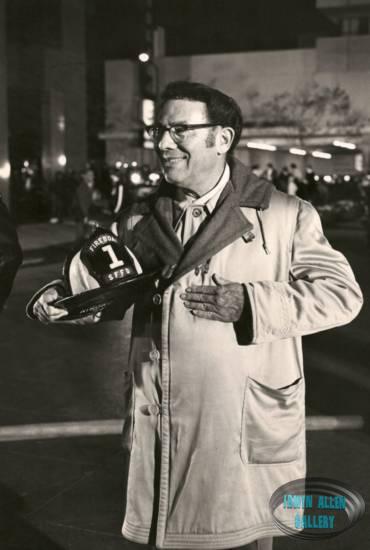 Irwin Allen during production of Towering Inferno