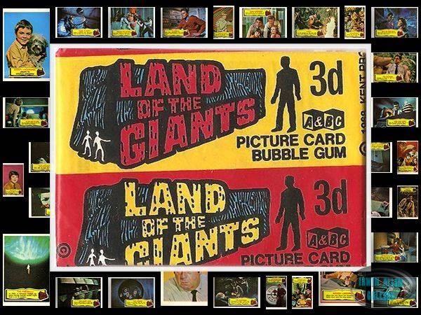 Land of the Giants Bubble Gum Cards