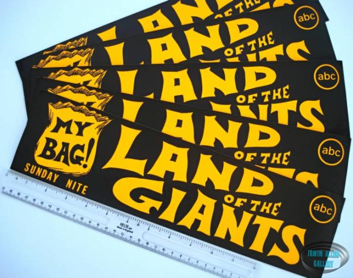 Land of the Giants Bumper Stickers
