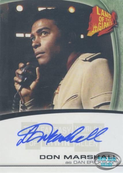 Don Marshall Autograph Card A6