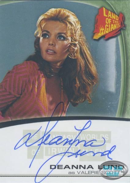Deanna Lund Autograph Card A9