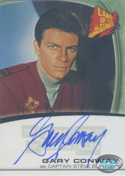 Gary Conway Autograph Card A13