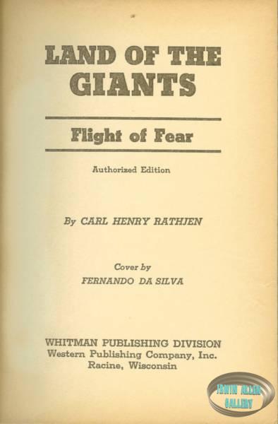 Flight of Fear Title Page