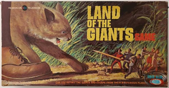 Ideal Land of the Giants Board Game Box