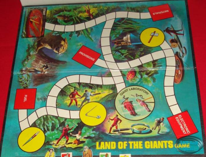 Ideal Land of the Giants Board Game