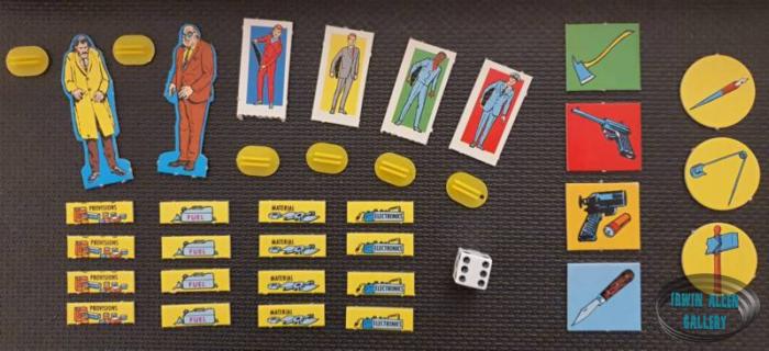 Land of the Giants Ideal Board Game Pieces