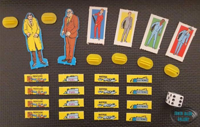 Land of the Giants Ideal Board Game Pieces