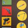 Land of the Giants Ideal Board Game Weapon Pieces