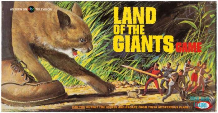 Land of the Giants Ideal Board Game