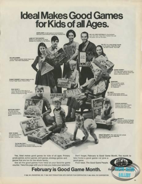Ideal Board Game Ad