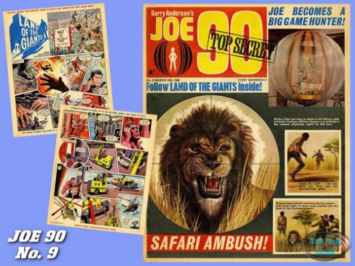 Joe 90, No. 9, 15 March 1969
