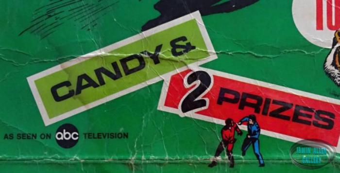 Land of the Giants Candy Display Box Lid