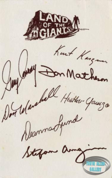 Pre-printed signatures