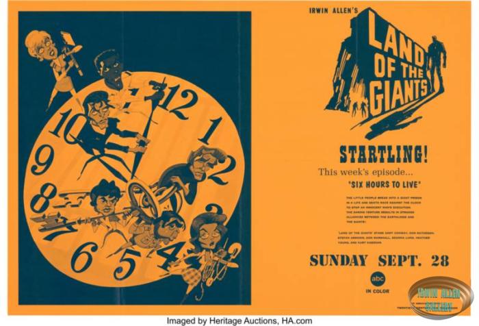 Giants Poster Mailers