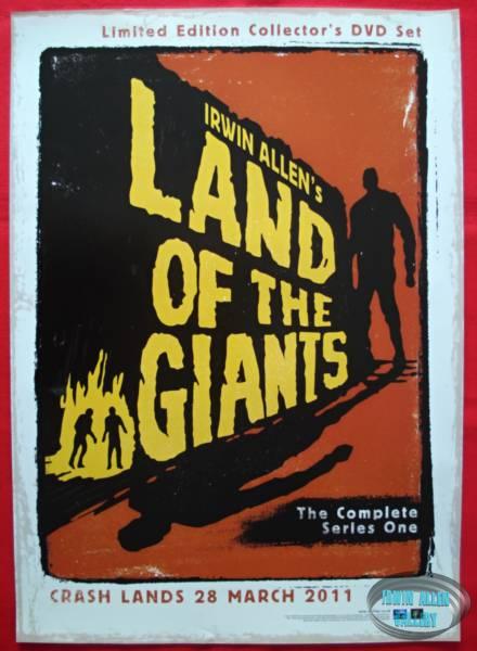 Land of the Giants Poster for UK Season One DVD Release