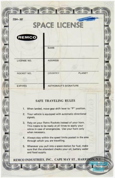 Remco Space Ship Control Panel