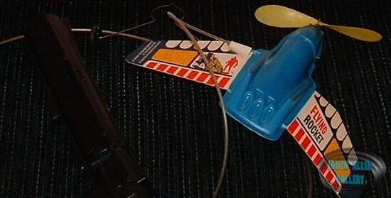 Remco Motorized Flying Rocket