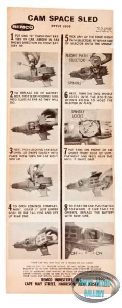 Remco Land of the Giants Space Sled