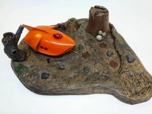 Spindrift Crash Site Diorama
