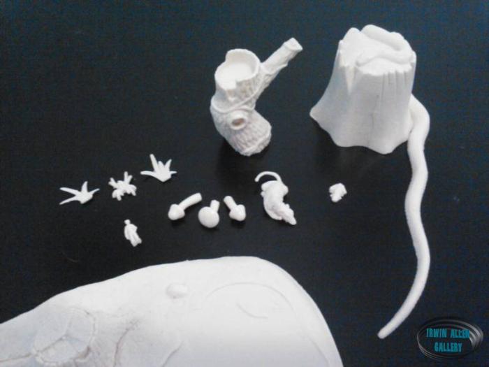 Land of the Giants Spindrift Crash Site Diorama Kit