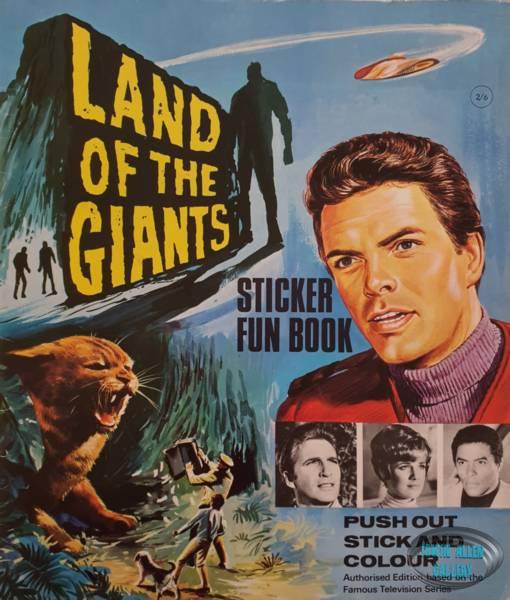 Land of the Giants Sticker Fun Book Cover