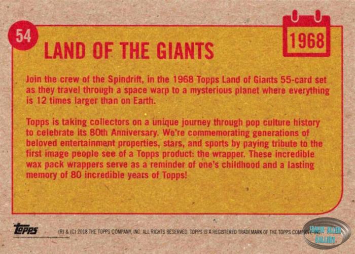 Land of the Giants Topps Card