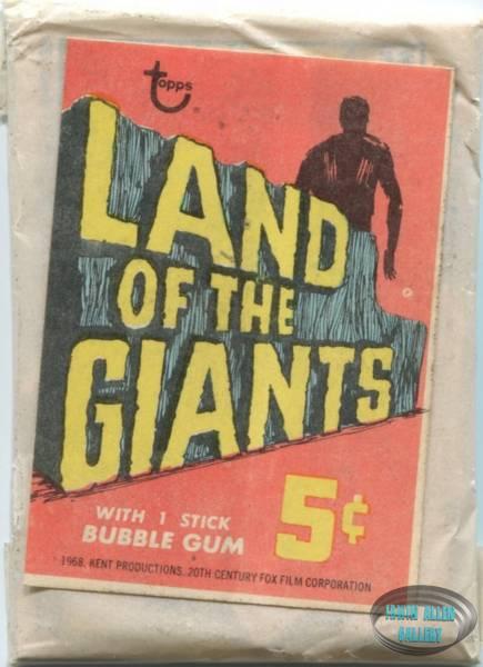 Original pack of Topps Gum Cards