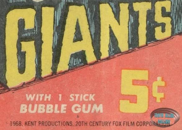 Original pack of Topps Gum Cards