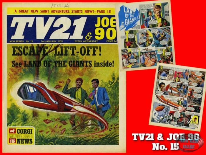 TV 21 & Joe 90, No. 15, 3 January 1970