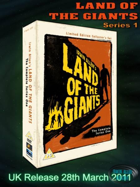 UK Land of the Giants Series 1 DVD Box Set