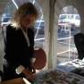 Heather Young making Giants Puzzle