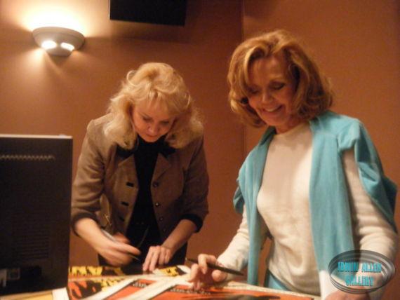 Heather and Deanna Signing Posters