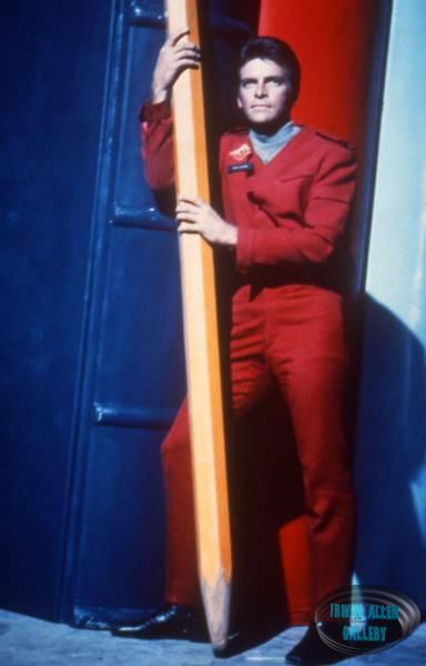 Gary Conway wearing the Steve Burton Costume