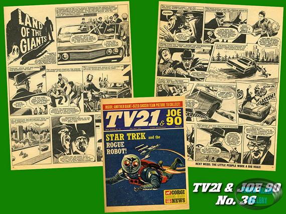 TV 21 & Joe 90, No. 36, 30 May 1970