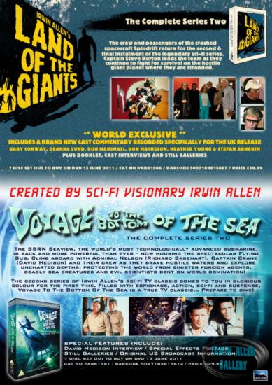 Land of the Giants UK Season 2 DVD Release