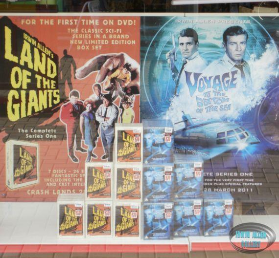 Forbidden Planet DVD Display