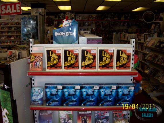 Forbidden Planet DVD Display