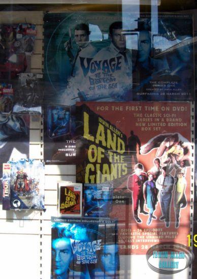 Forbidden Planet DVD Display