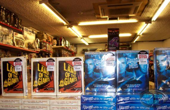 Forbidden Planet DVD Display