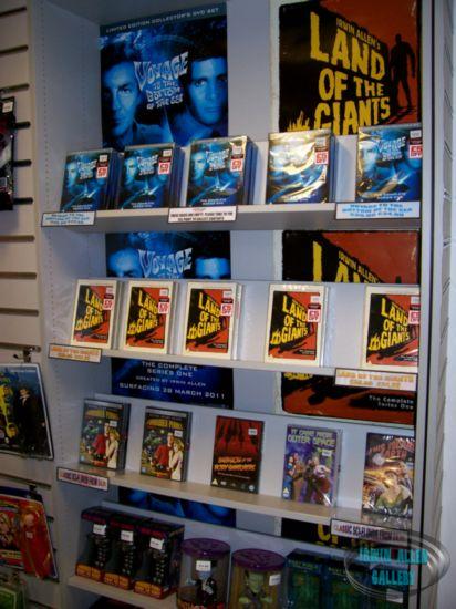 Forbidden Planet DVD Display
