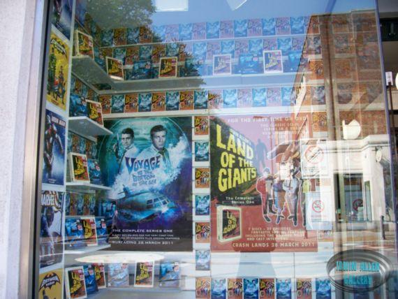 Forbidden Planet DVD Display