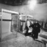 Crew preparing props