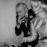 Fritz Feld and Dee Hartford Play Chess