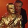 Jonathan Harris and Dennis Patrick