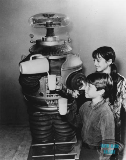 Robot, Bill Mumy, and Angela Cartwright